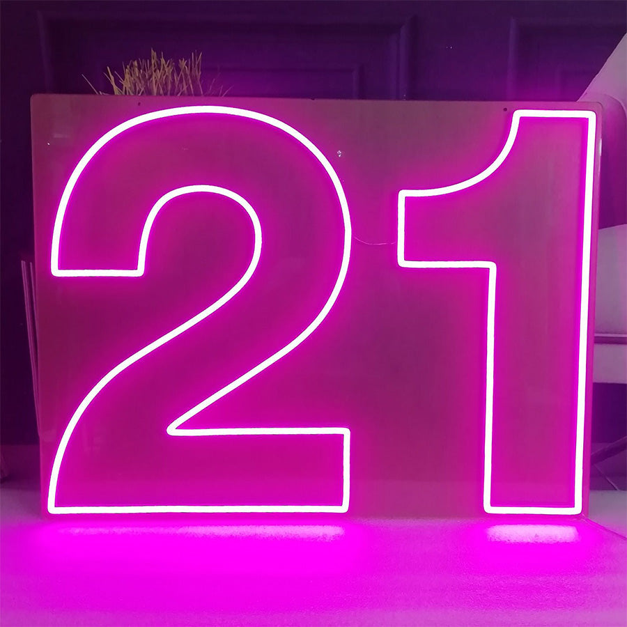 21 24" x 18" LED Neon Sign