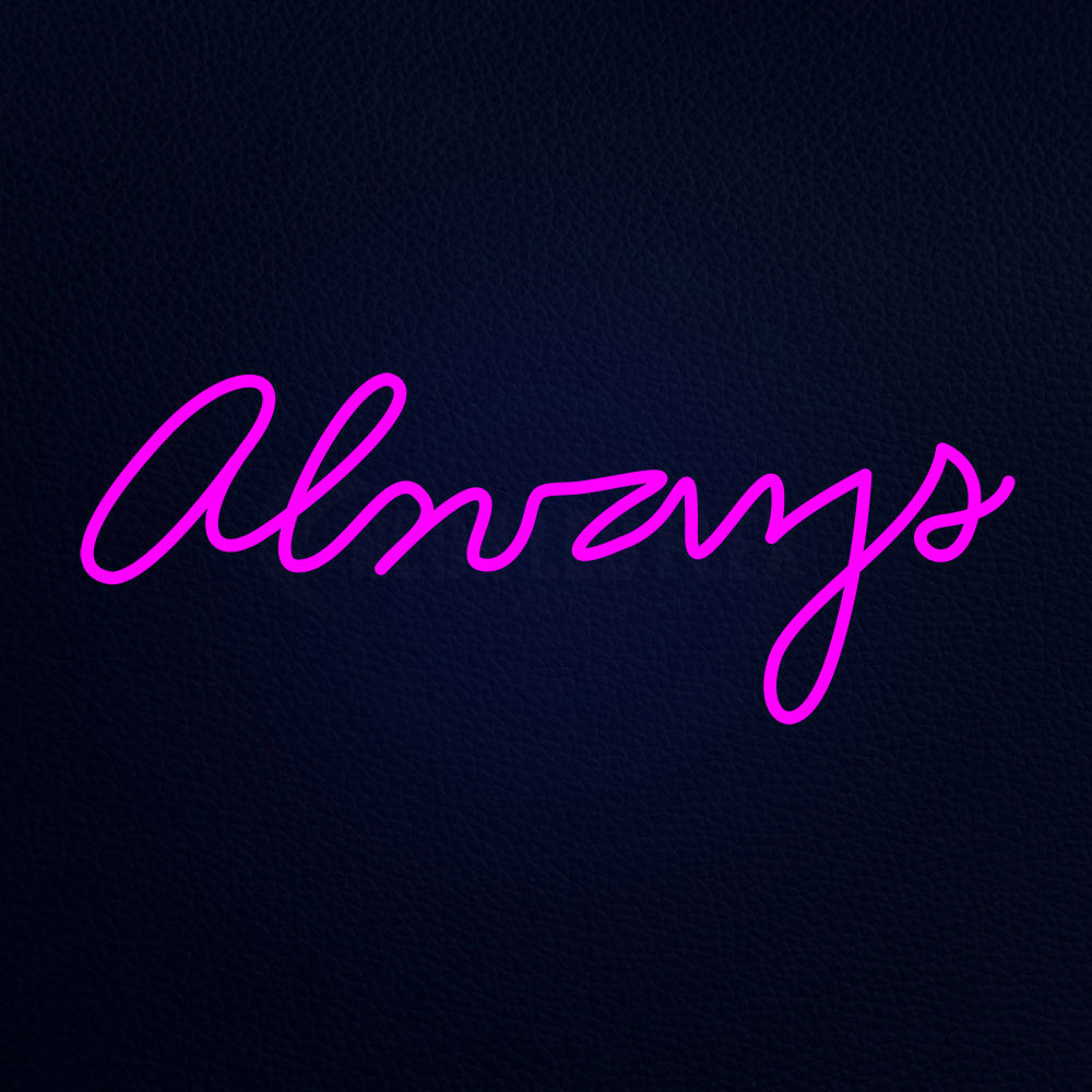 Alnays 13" x 32" LED Neon Sign