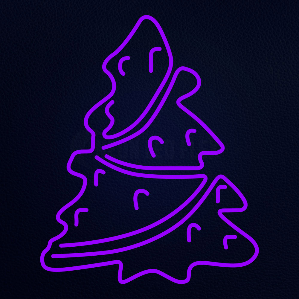 Christmas Tree 24" x 30" LED Neon Sign