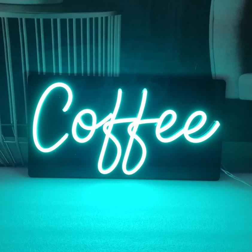 Coffee 19" x 10" LED Neon Sign