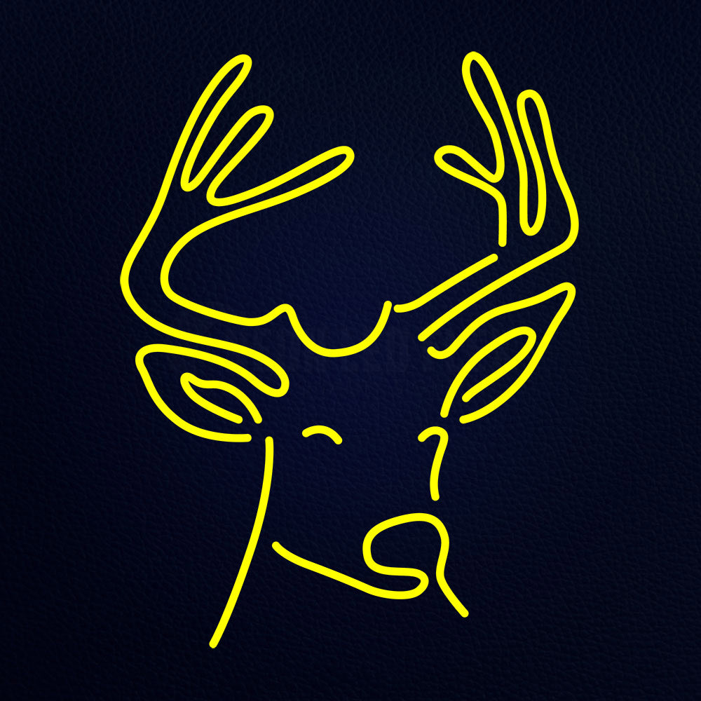 Deer Logo 31" x 24" LED Neon Sign
