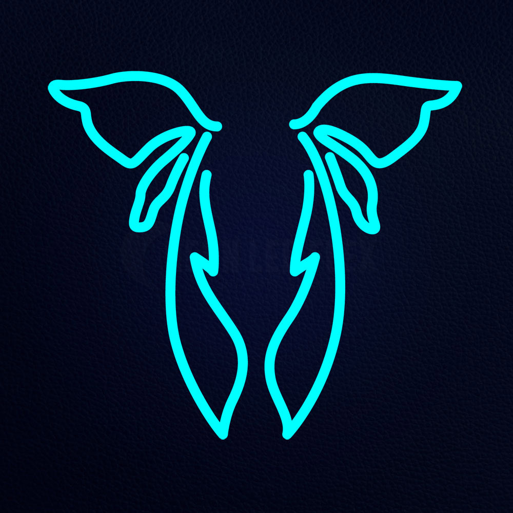 Fairy Wings 18" x 16" LED Neon Sign
