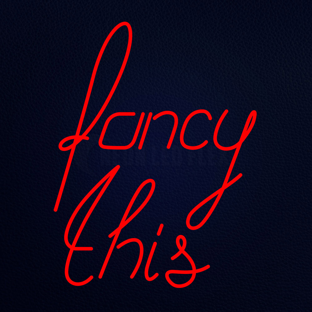 Fancy This 24" x 31" LED Neon Sign
