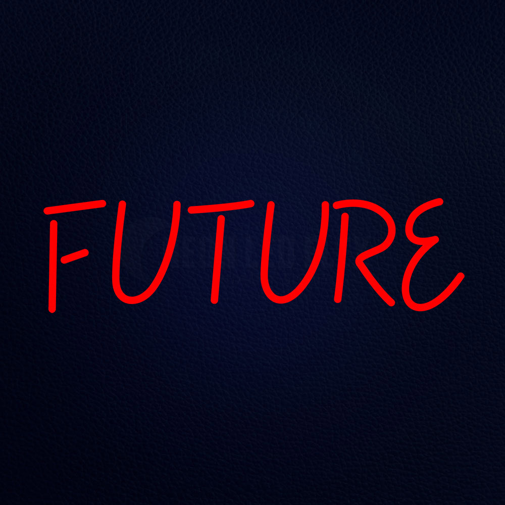 Future 24" x 10" LED Neon Sign