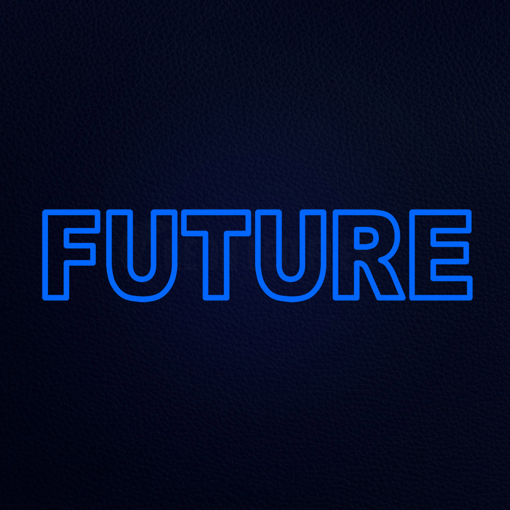 Future 32" x 13" LED Neon Sign