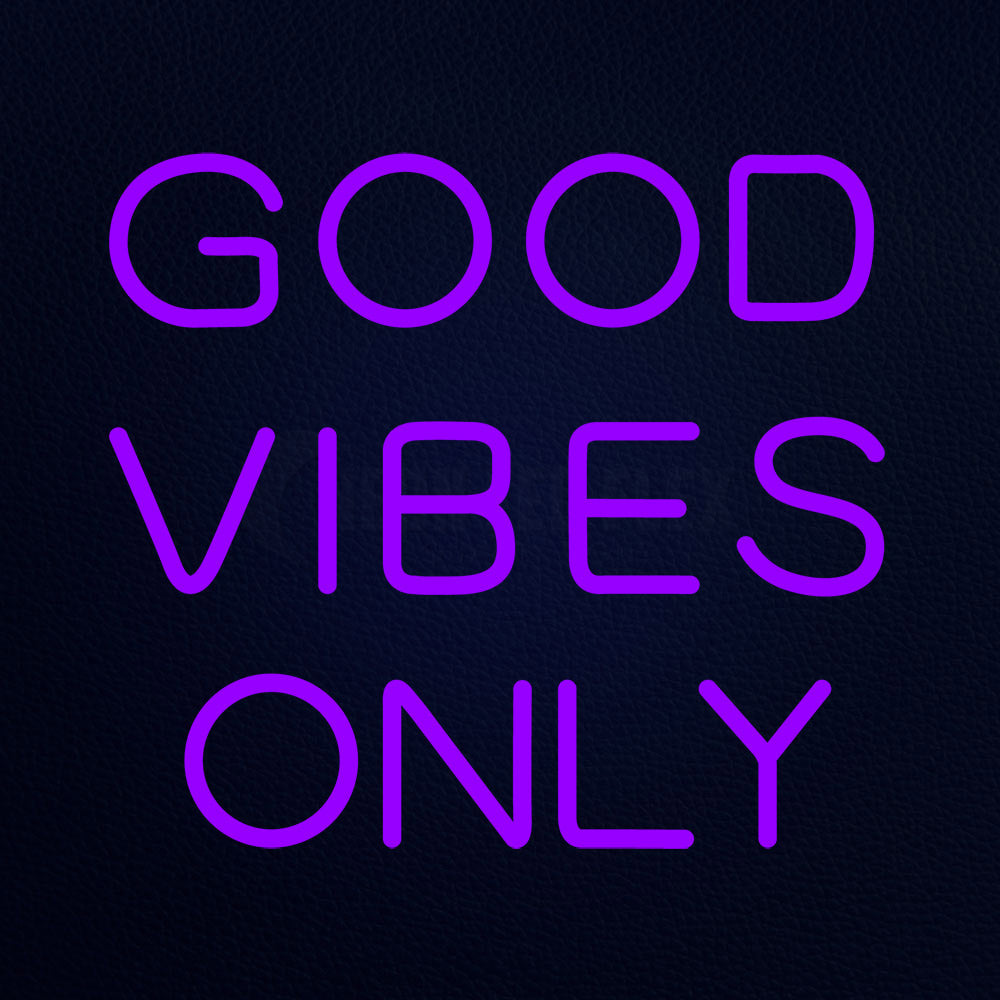 Good Good Only 19" x 17" LED Neon Sign