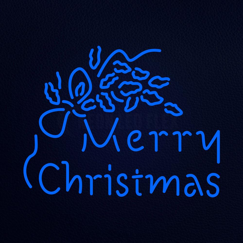 Merry Christmas 30" x 24" LED Neon Sign