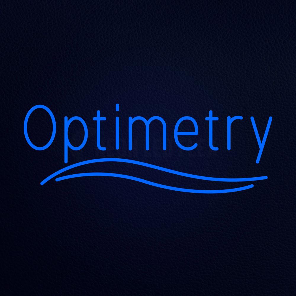 Optometry 13" x 32" LED Neon Sign