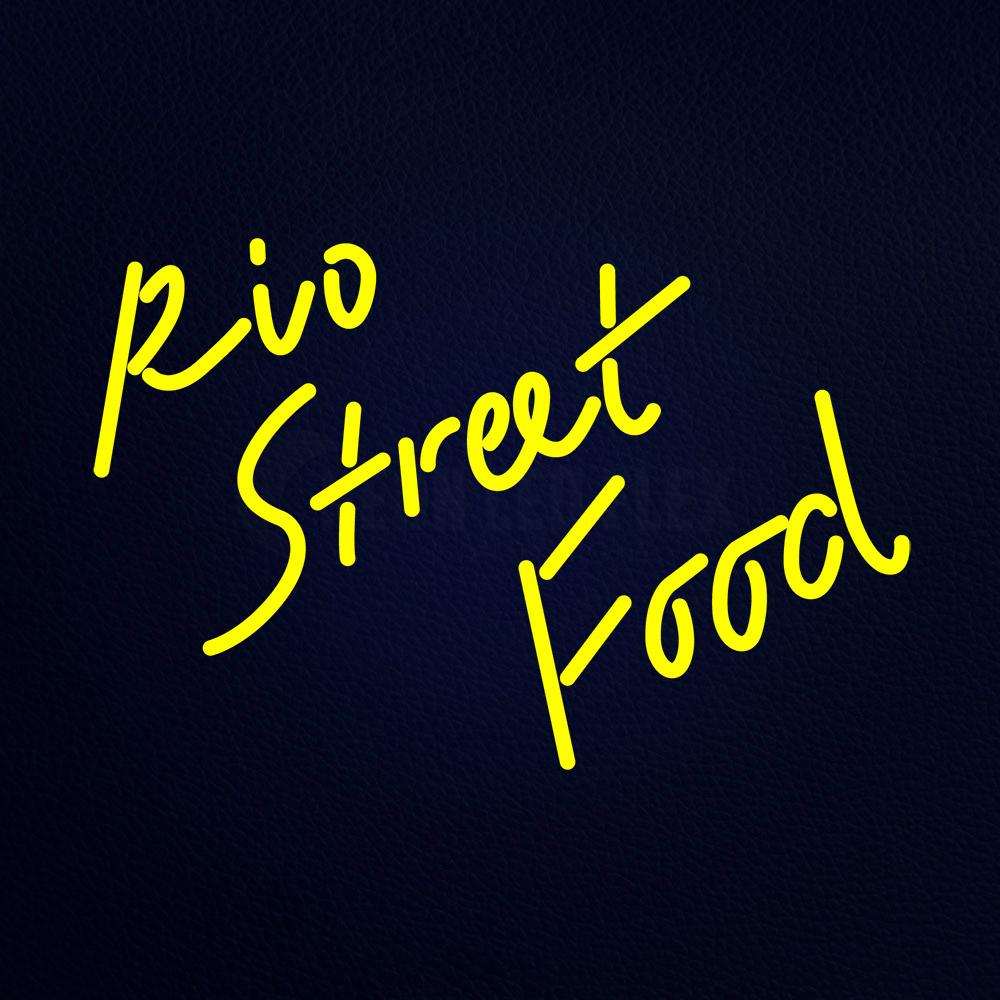 Rio Street Food 21" x 15" LED Neon Sign