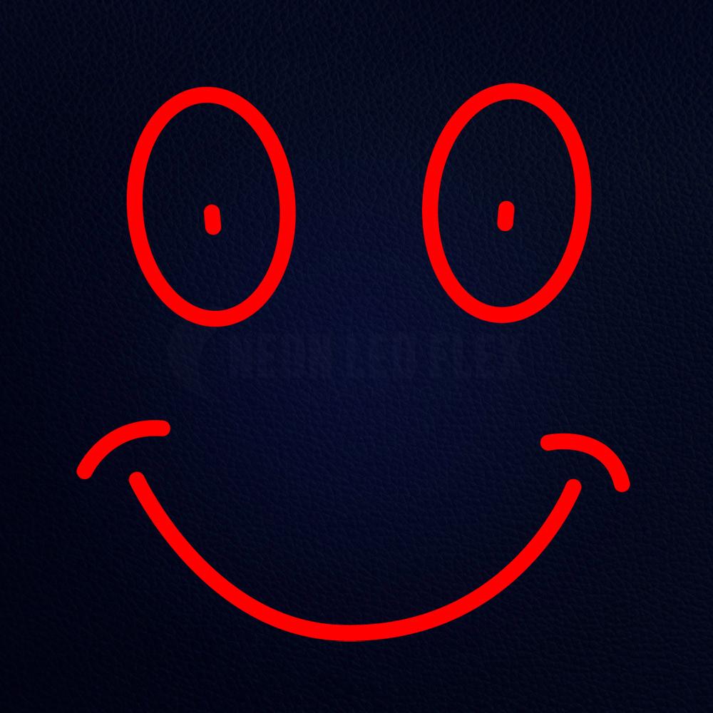 Smile Emoji 14" x 14" LED Neon Sign