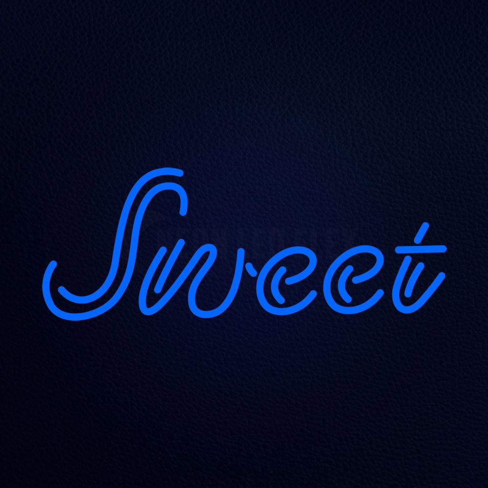 Sweet 10" x 24" LED Neon Sign
