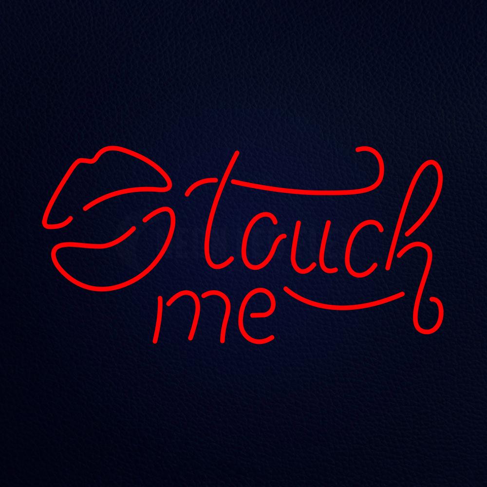 Touch Me 37" x 20" LED Neon Sign