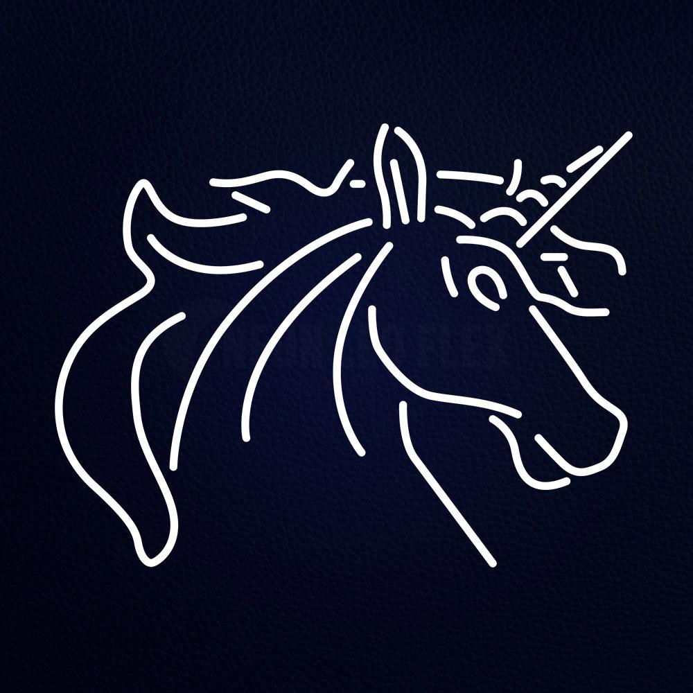 Unicorn 24" x 31" LED Neon Sign