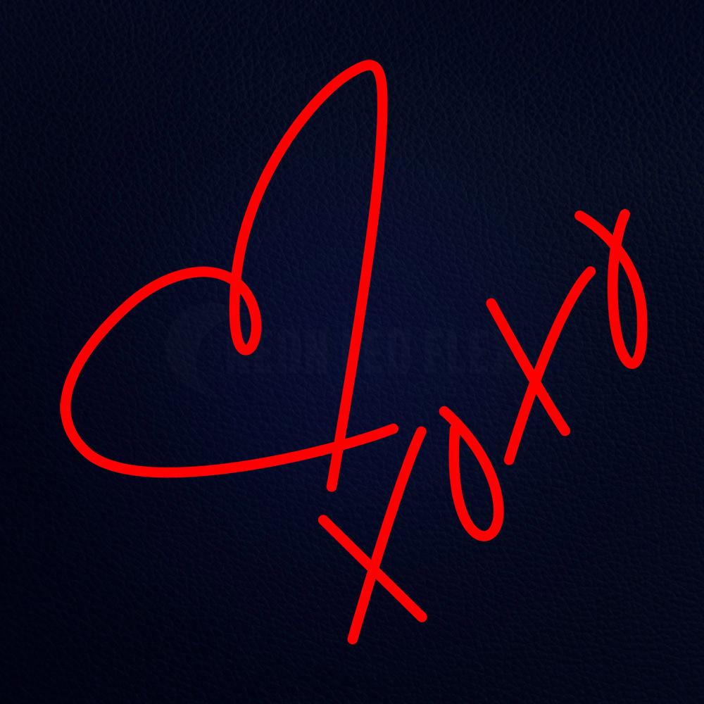 Xo Xo 24" x 24" LED Neon Sign