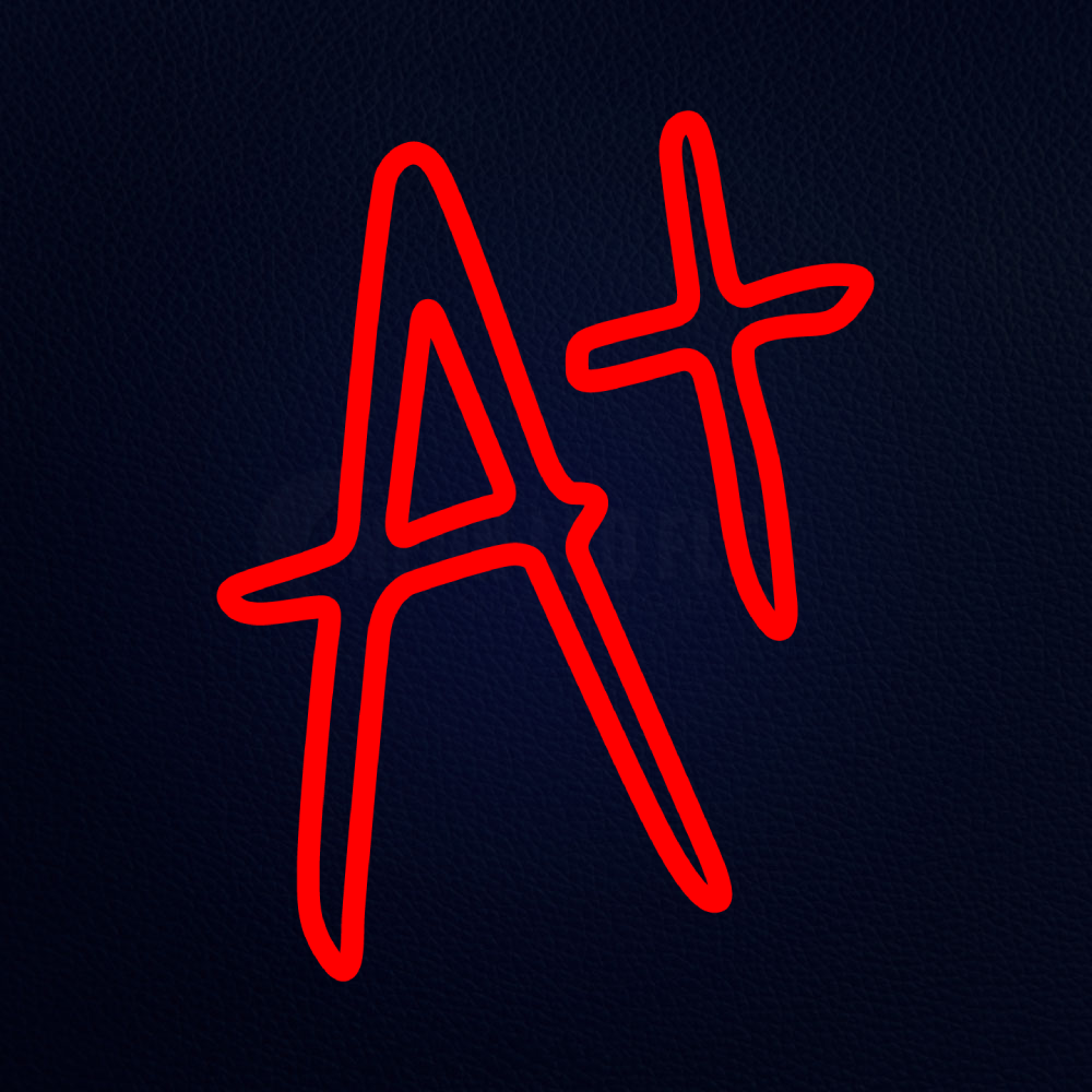 A Plus Mathnasium 14" x 18" LED Neon Sign