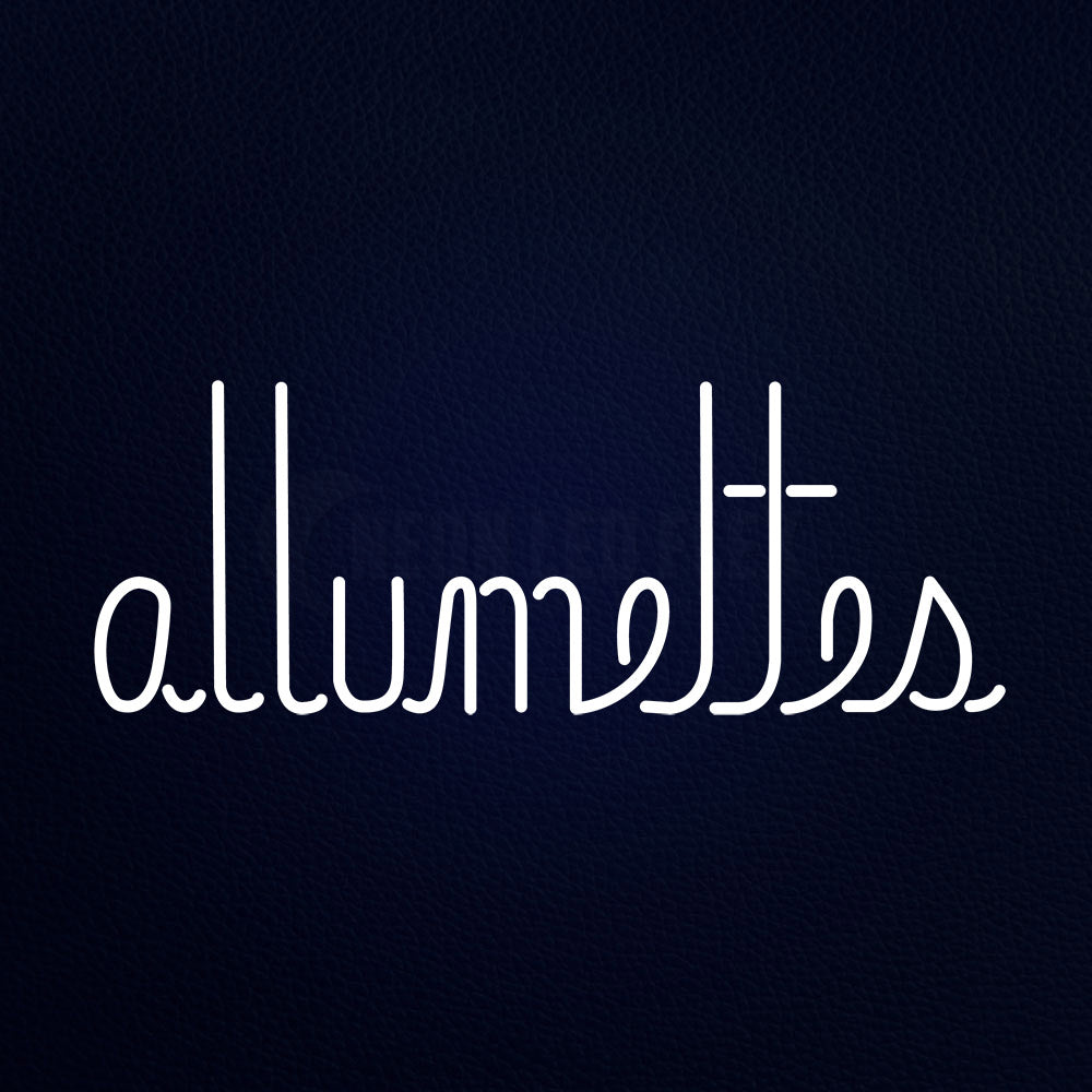 Allumettes 13" x 32" LED Neon Sign