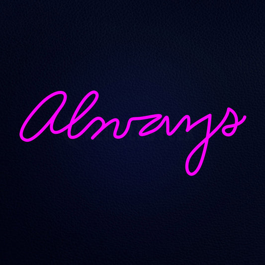 Alnays 13" x 32" LED Neon Sign