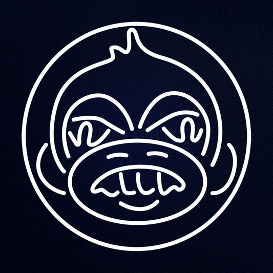 Angry Monkey 24" x 24" LED Neon Sign