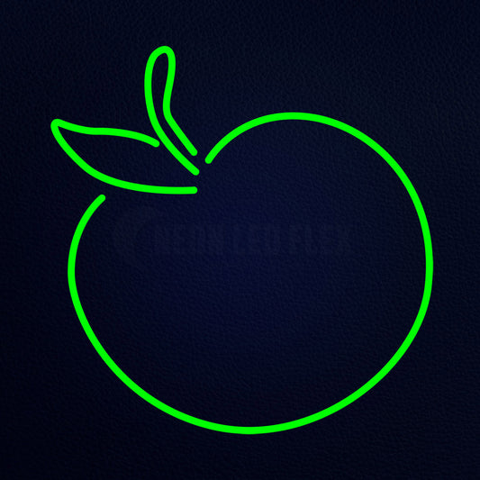Apple 24" x 24" LED Neon Sign