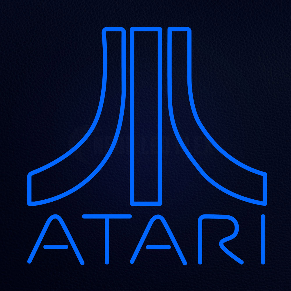 Atari Logo 24" x 24" LED Neon Sign