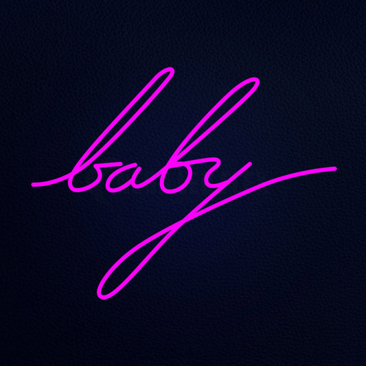 Baby 31" x 24" LED Neon Sign