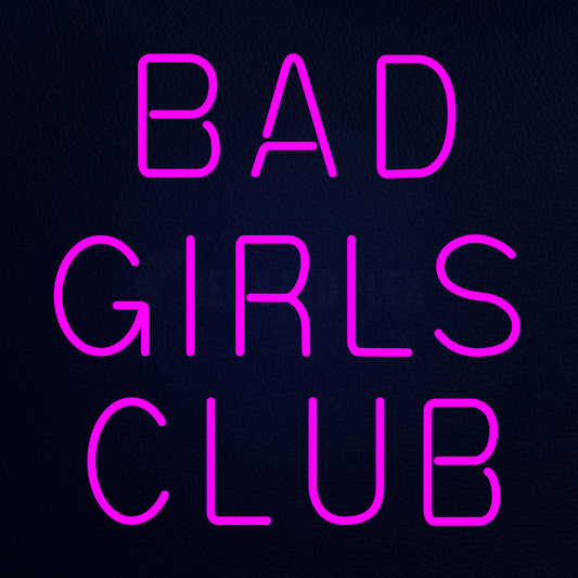 Bad Girls Culb 24" x 24" LED Neon Sign
