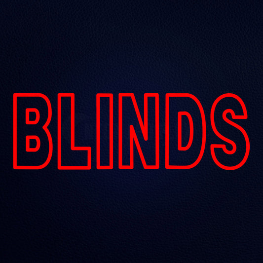 Blinds 32" x 13" LED Neon Sign