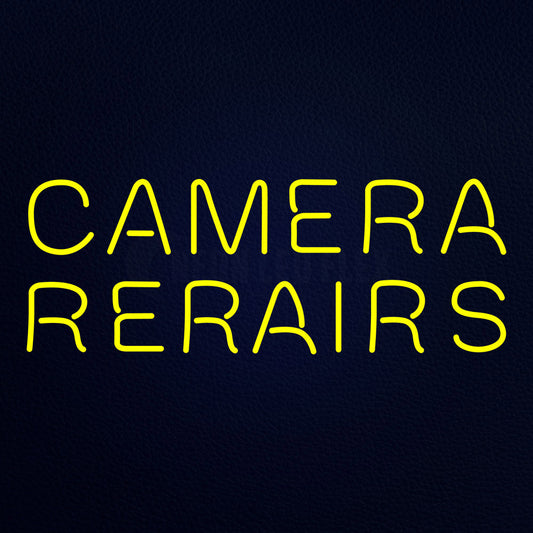 Camera Rearairs 13" x 32" LED Neon Sign