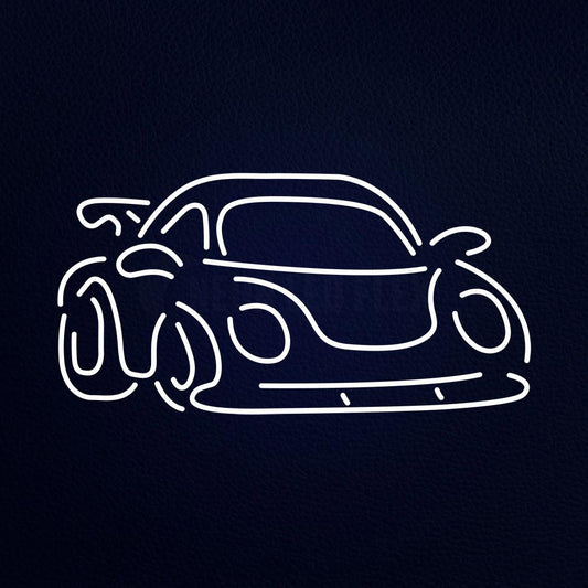 Car Logo 20" x 37" LED Neon Sign