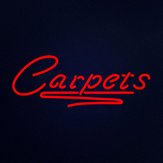 Carpets 13" x 32" LED Neon Sign