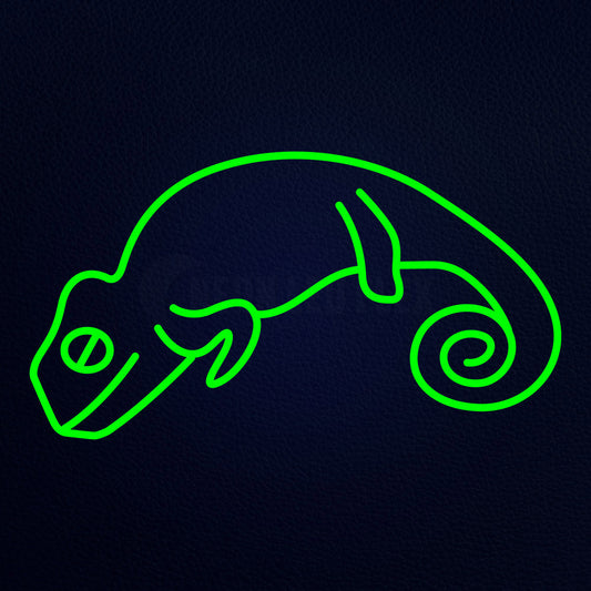 Chameleon 30" x 17" LED Neon Sign