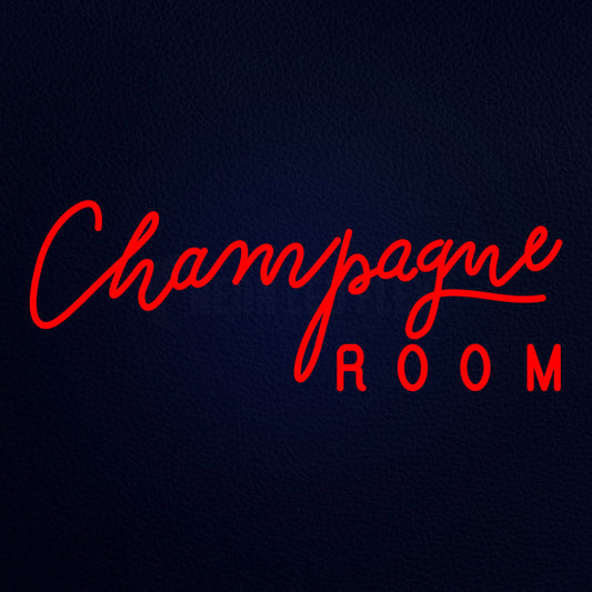 Champagne Room 13" x 32" LED Neon Sign