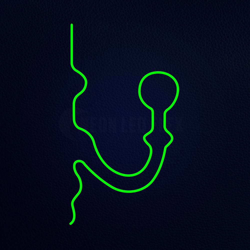 Chandelier Logo 37" x 20" LED Neon Sign