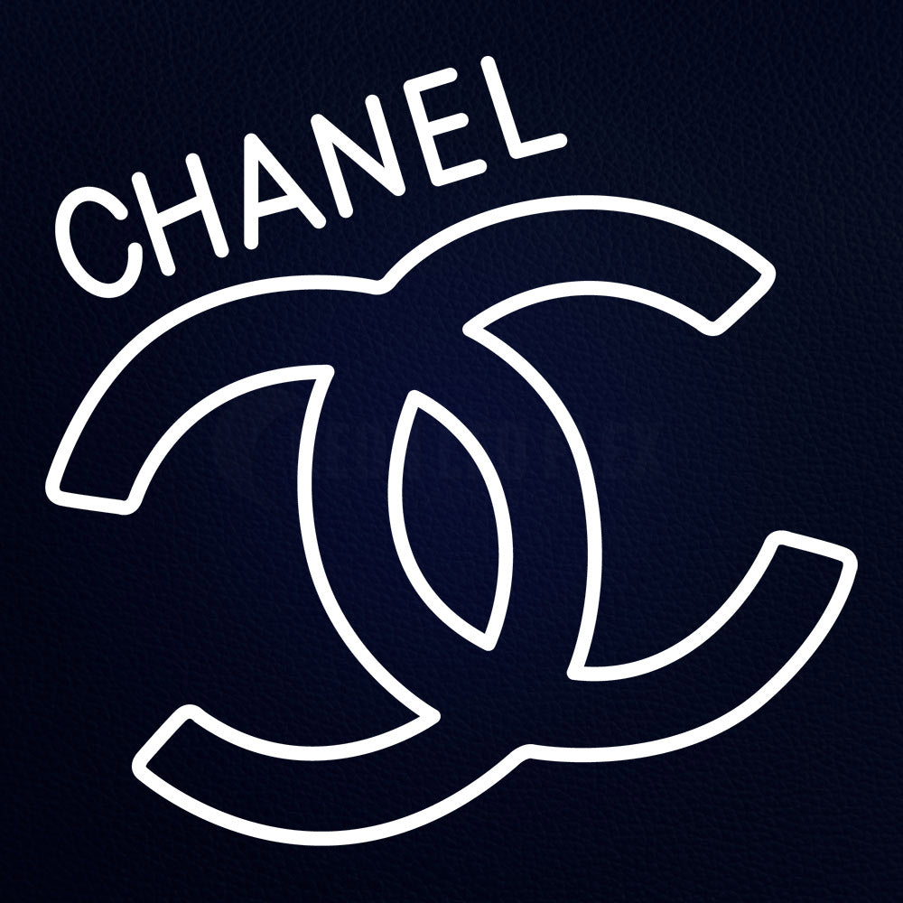 Chanel Logo 24" x 24" LED Neon Sign