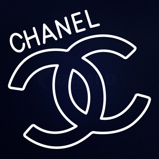 Chanel Logo 24" x 24" LED Neon Sign