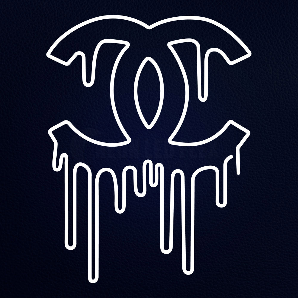 Chanel Logo 24" x 31" LED Neon Sign