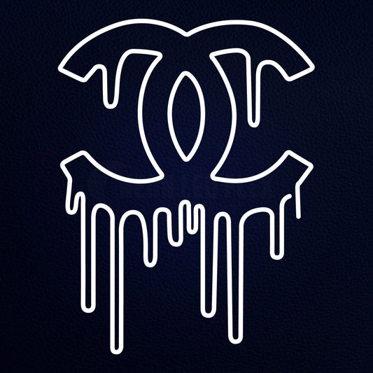 Chanel Logo 24" x 31" LED Neon Sign