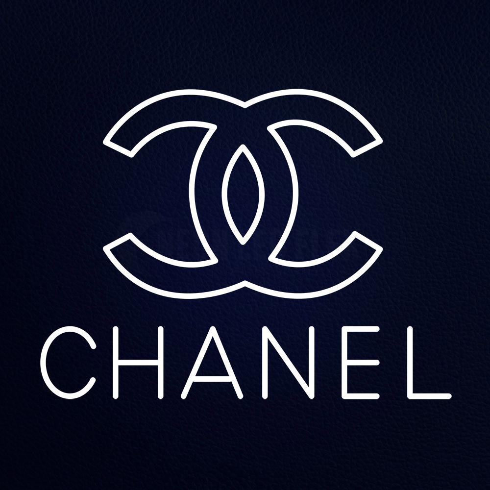 Chanel Logo 31" x 24" LED Neon Sign