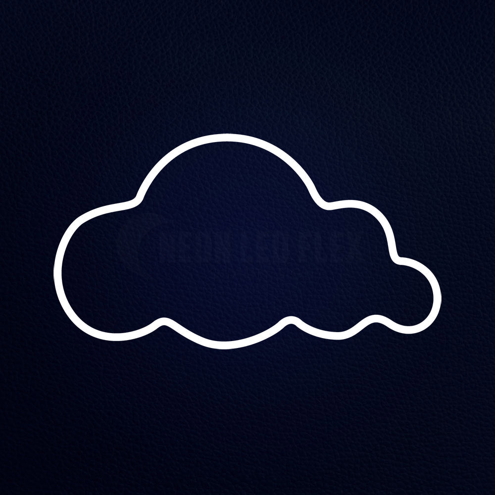 Cloud 21" x 15" LED Neon Sign