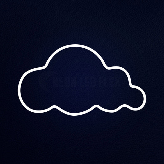 Cloud 21" x 15" LED Neon Sign