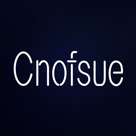 Cnofsue 24" x 10" LED Neon Sign