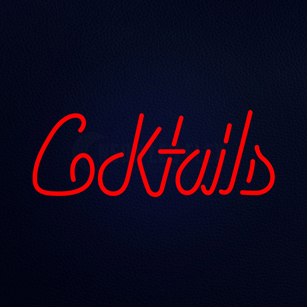 Coktail 24" x 10" LED Neon Sign