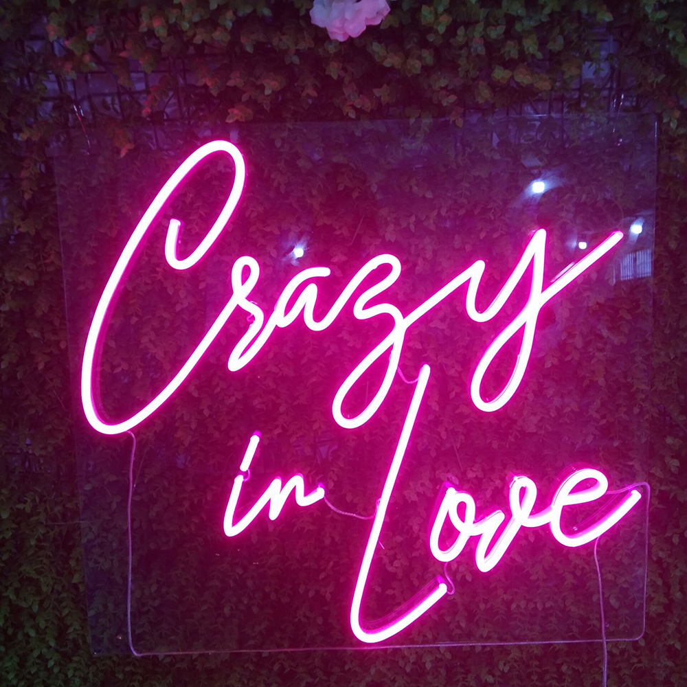 Crazy In Love 24" x 22" LED Neon Sign