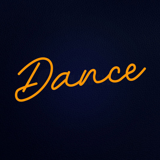 Dance 24" x 10" LED Neon Sign