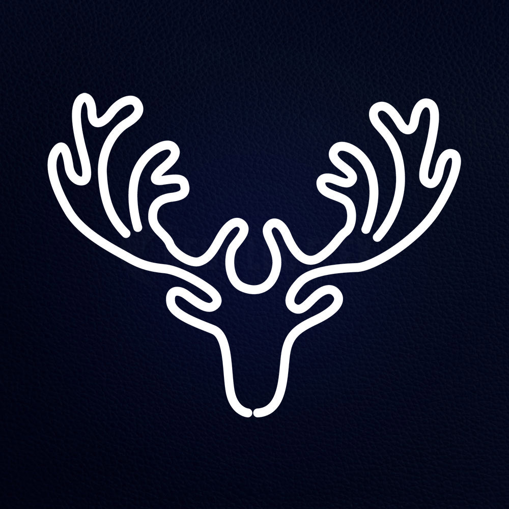 Deer 20" x 19" LED Neon Sign