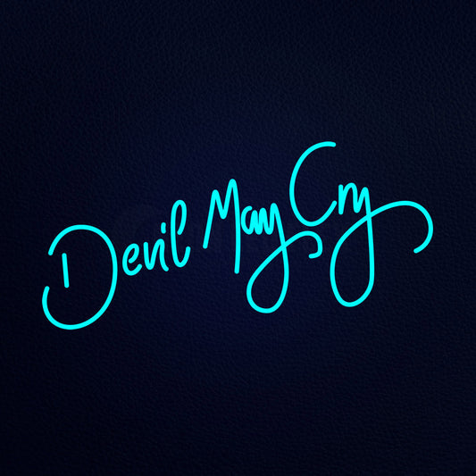 Devil May Cry 37" x 20" LED Neon Sign