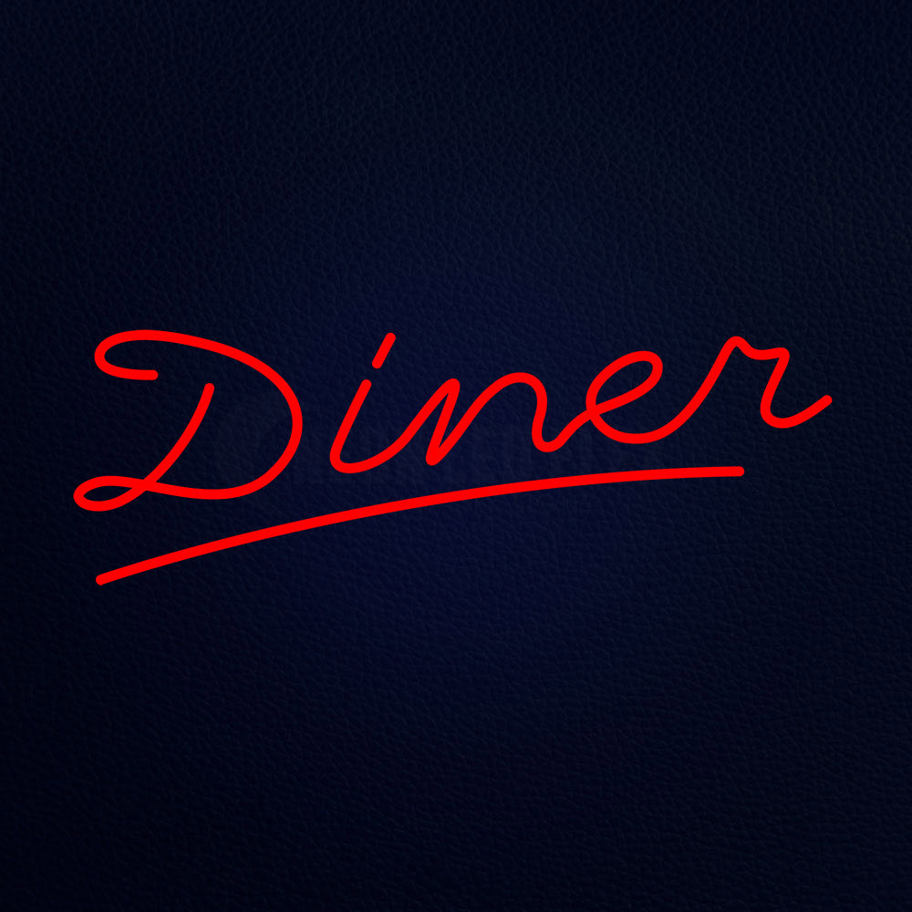 Diner 32" x 13" LED Neon Sign