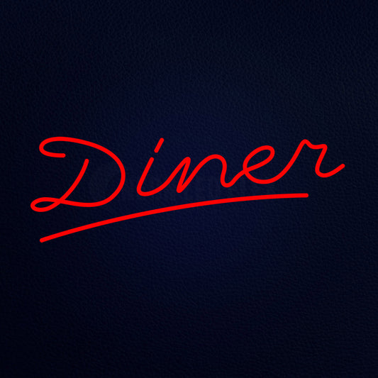 Diner 32" x 13" LED Neon Sign