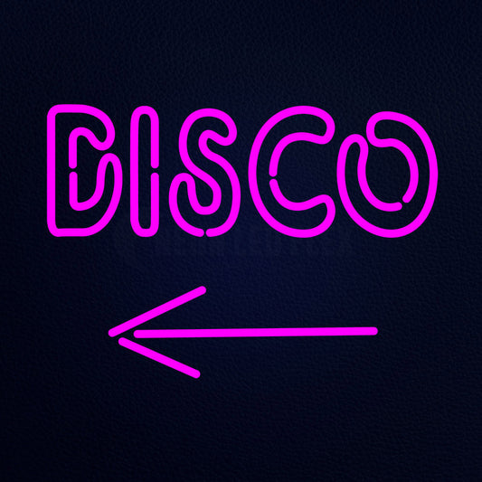 Disco 21" x 16" LED Neon Sign