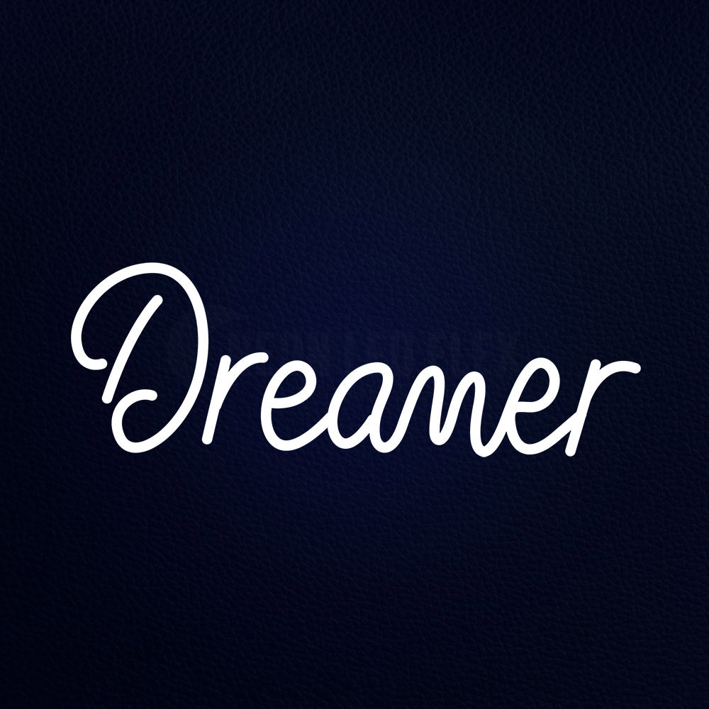 Dreamer 24" x 10" LED Neon Sign